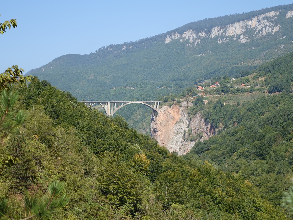 Đurđevića-Tara-Brücke bei Trelnice (22.09.2015)