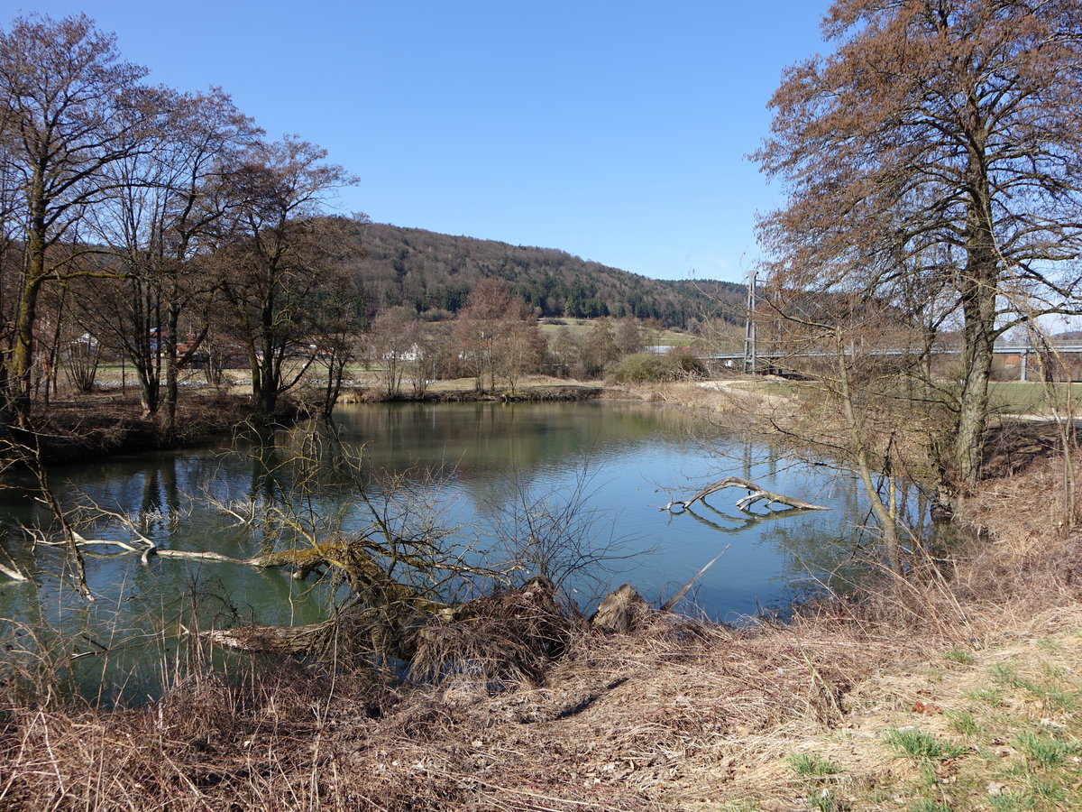 Altmühl bei Meihern im Lkr. Kehlheim (12.03.2017)