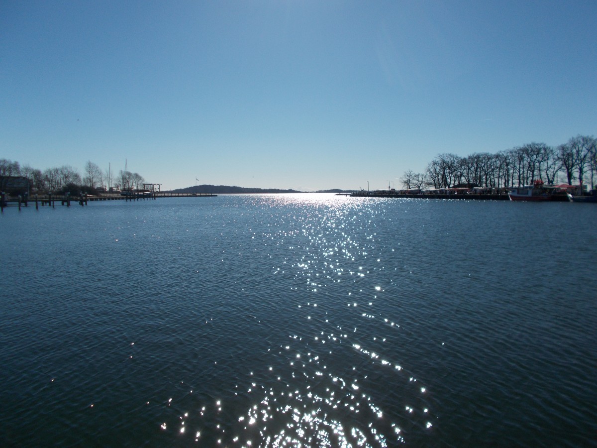 Am 05.April 2015 im Lauterbacher Hafen.