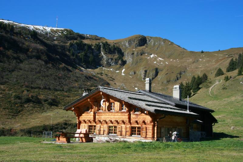 Am Col-de-Bretaye mit Blick zum Le Chamossaire; 19.10.2013