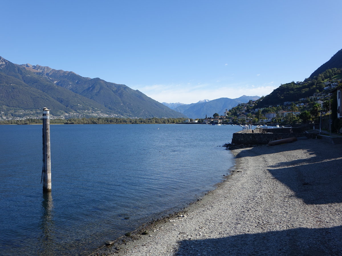 Am Nordende des Lago Maggiore bei Vira, Tessin (07.10.2019)