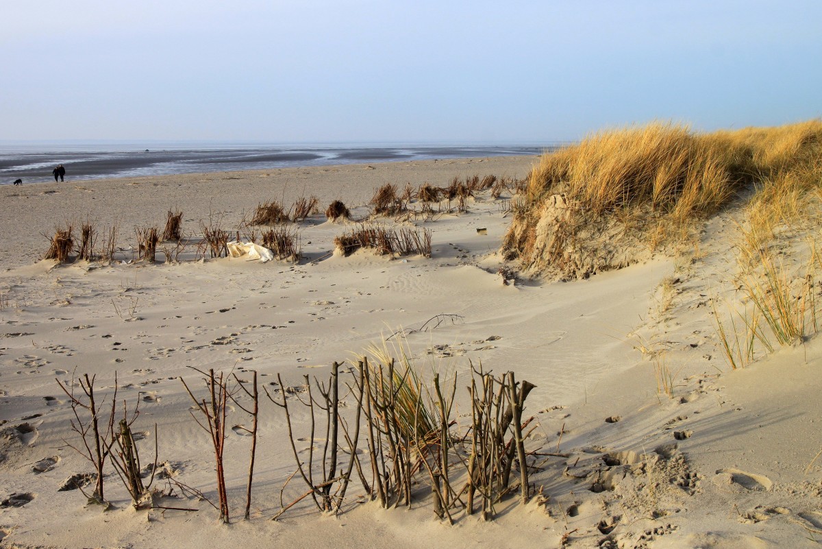 Am Strand von Goting auf Föhr am 2. Weihnachtstag (26.12.2013)