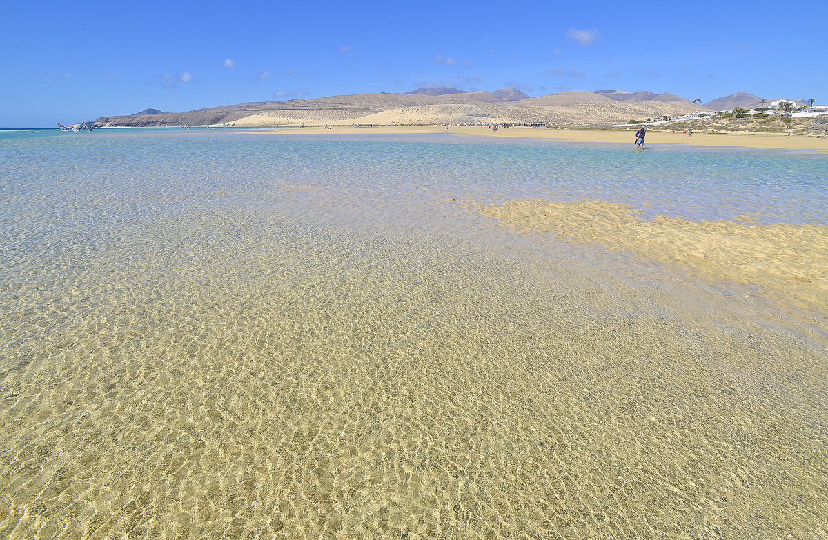 Am Strand vor El Paso auf der Insel Fuerteventura in Spanien. Aufnahme: 17. Oktober 2017.