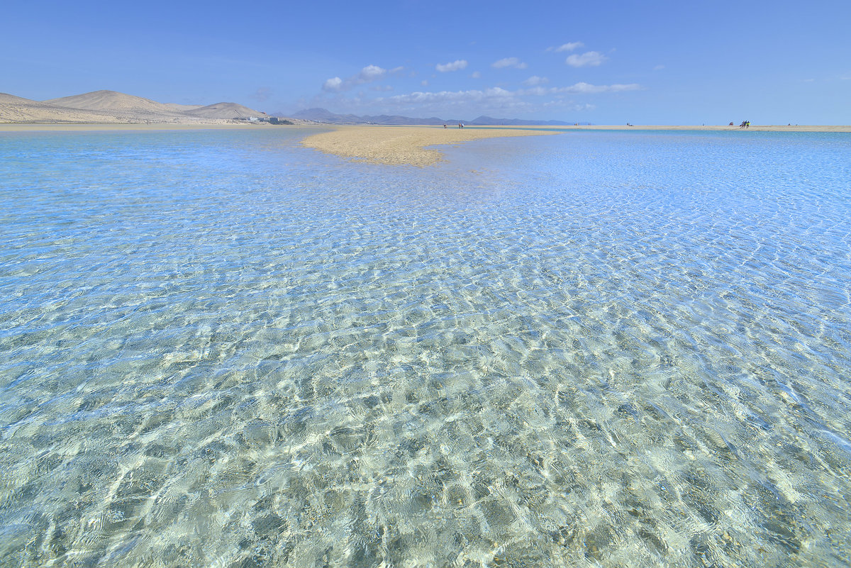 Am Strand vor Risco El Paso auf der Insel Fuerteventura in Spanien. Aufnahme: 19. Oktober 2017.