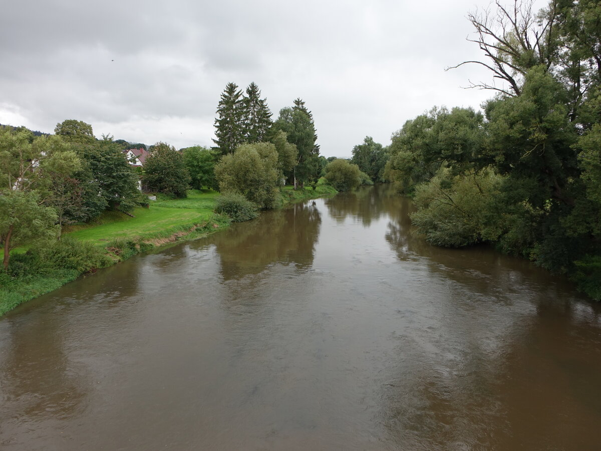 An der Fulda bei Kerspenhausen, Landkreis Hersfeld-Rotenburg (29.08.2021)