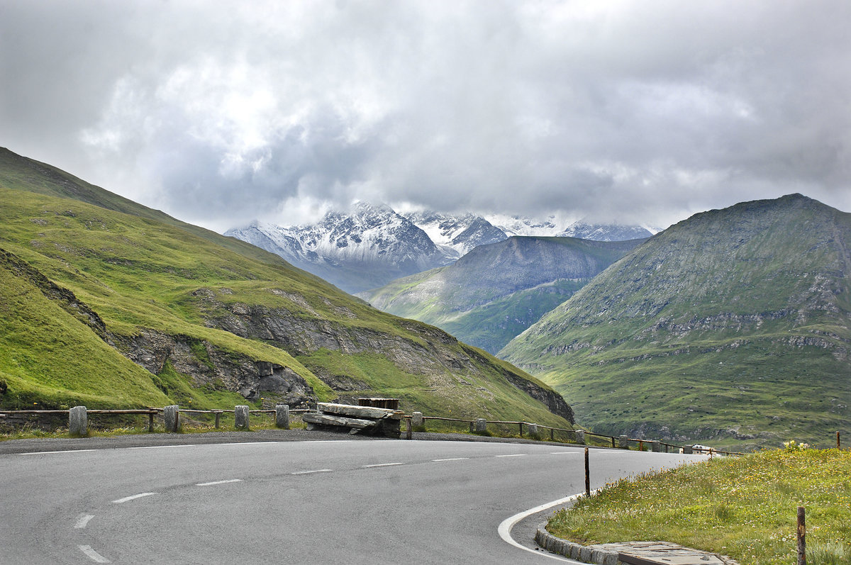 An der Gletscherstraße im Nationalpark Hohe Tauern in Österreich. Aufnahme: 6. August 2016.