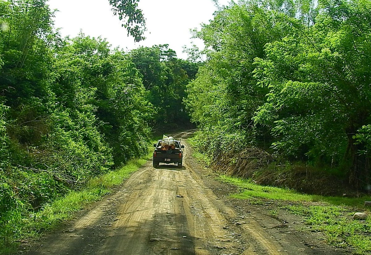 Auf der Fahrt zu einem Dorf der indigenen Bevölkerung in der Provinz Puntarenas, in Costa Rica. August 2016