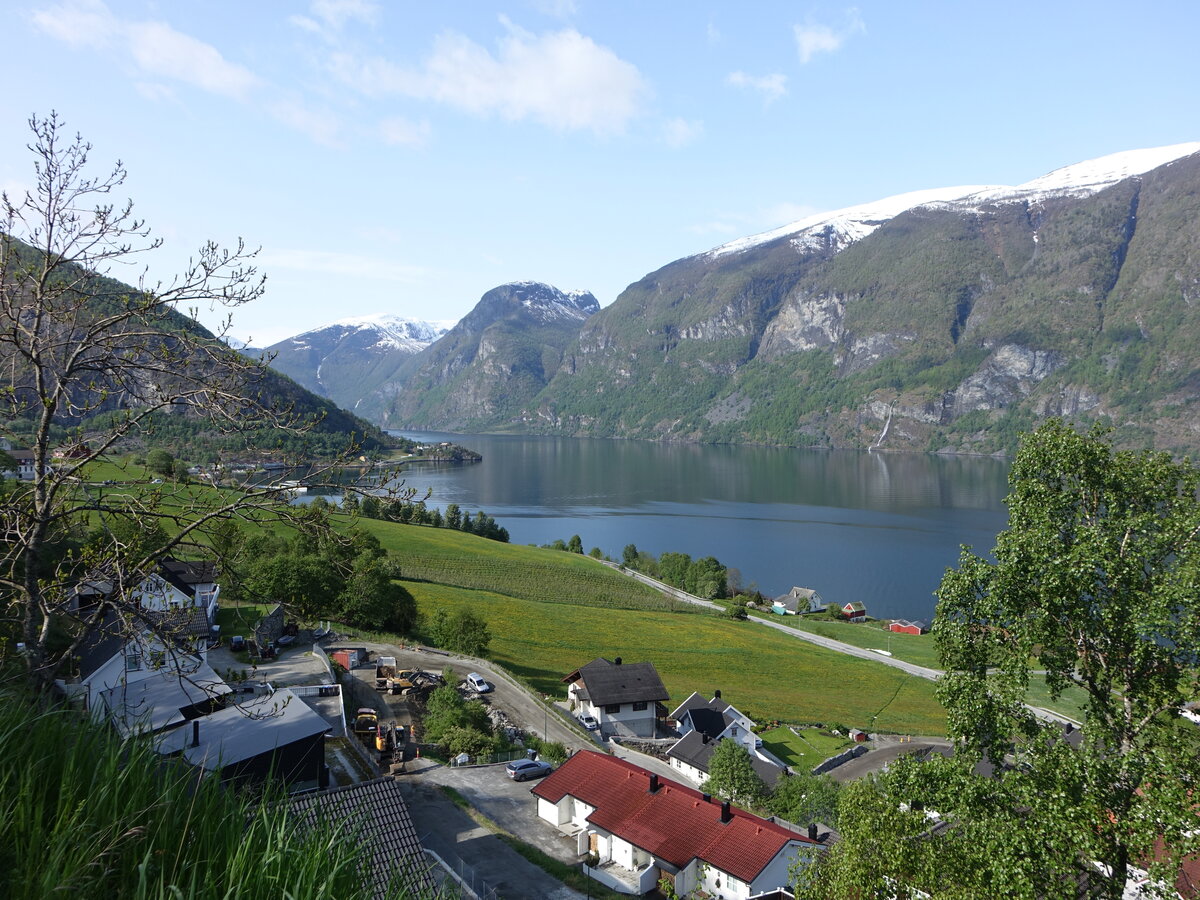 Aurlandsfjord bei Underbalen, Vestland (26.05.2023)