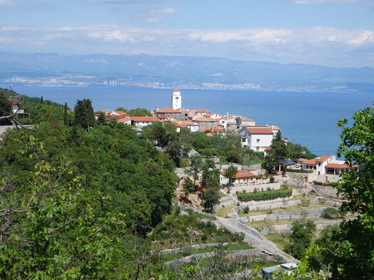 Ausblick auf die Altstadt von Brsec (29.04.2017)