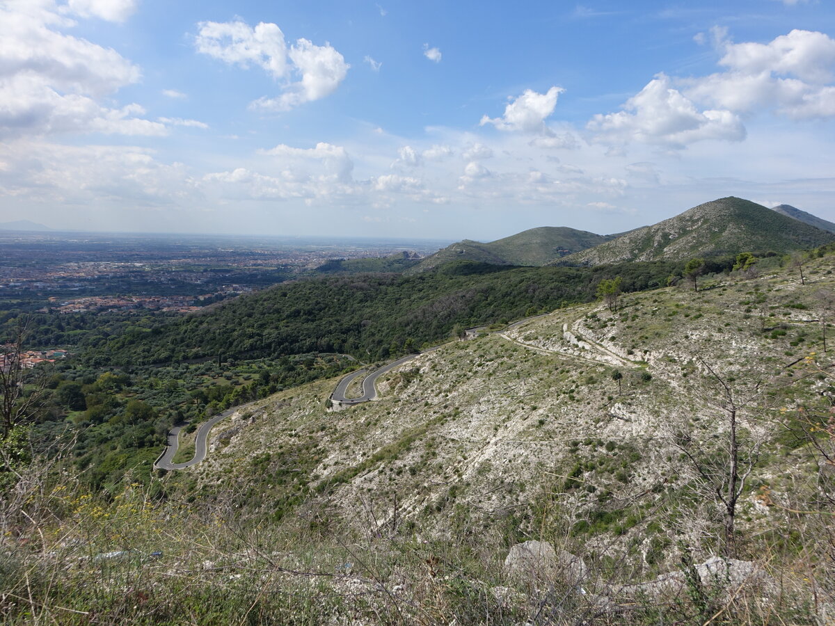 Ausblick von der Oasi Bosco di San Silvestro auf Caserta (24.09.2022)