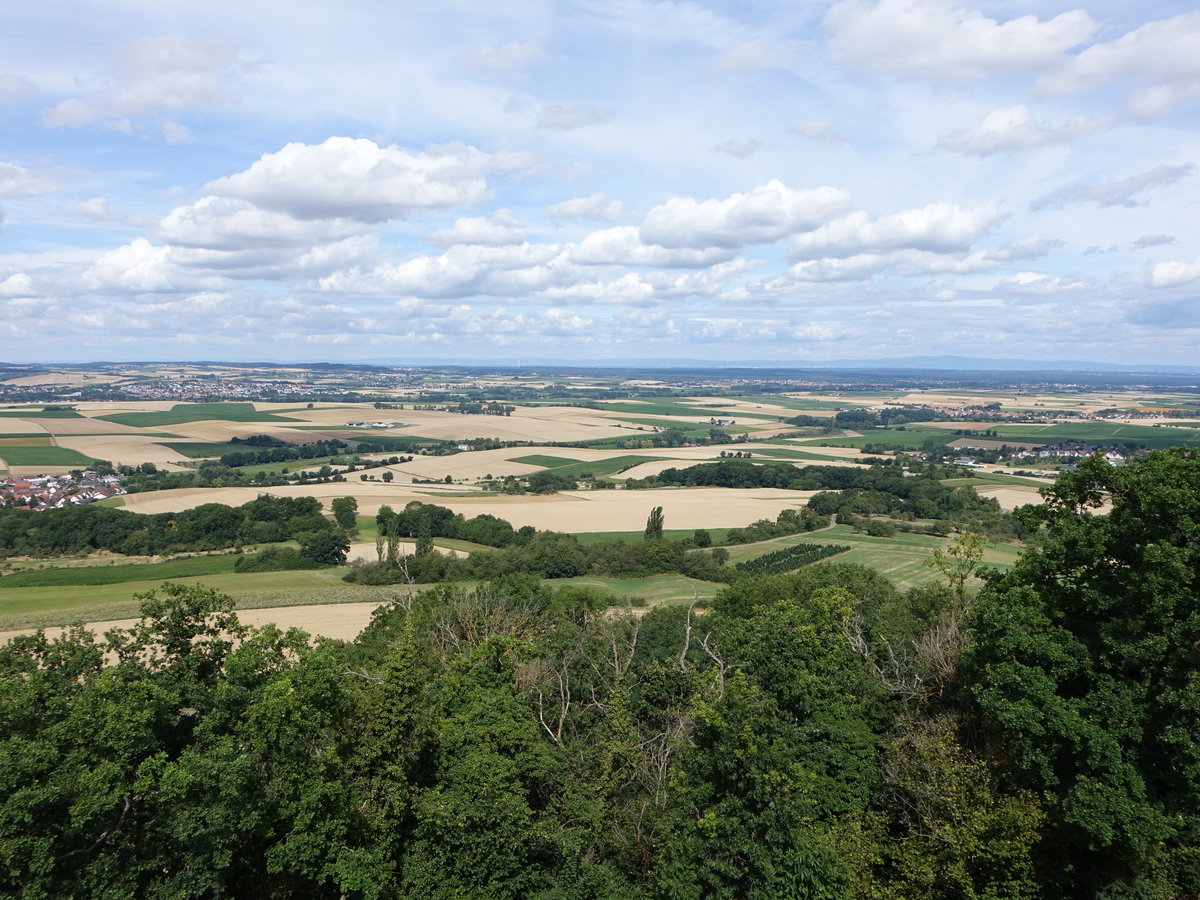 Ausblick von der Veste Otzberg, Lkr. Darmstadt-Dieburg (25.07.2020)