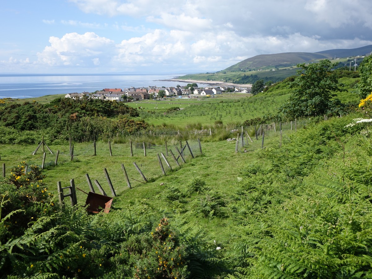 Aussicht auf Helmsdale am Moray Firth (06.07.2015)