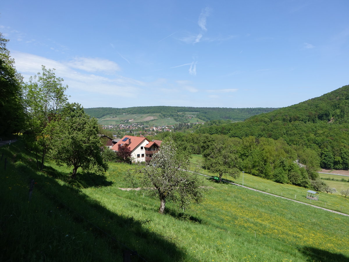 Aussicht auf das Ohrntal bei Untersteinbach (29.04.2018)