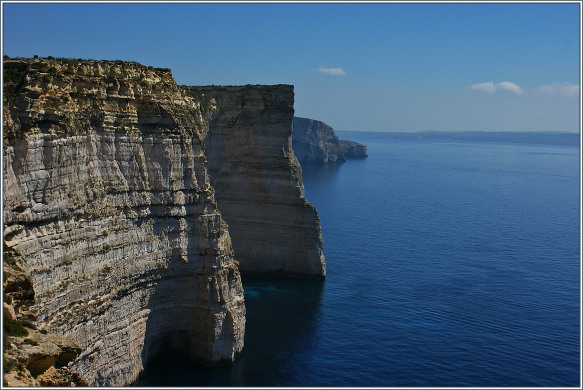 Beeindruckende Aussicht hinüber nach Malta.
(28.09.2013)