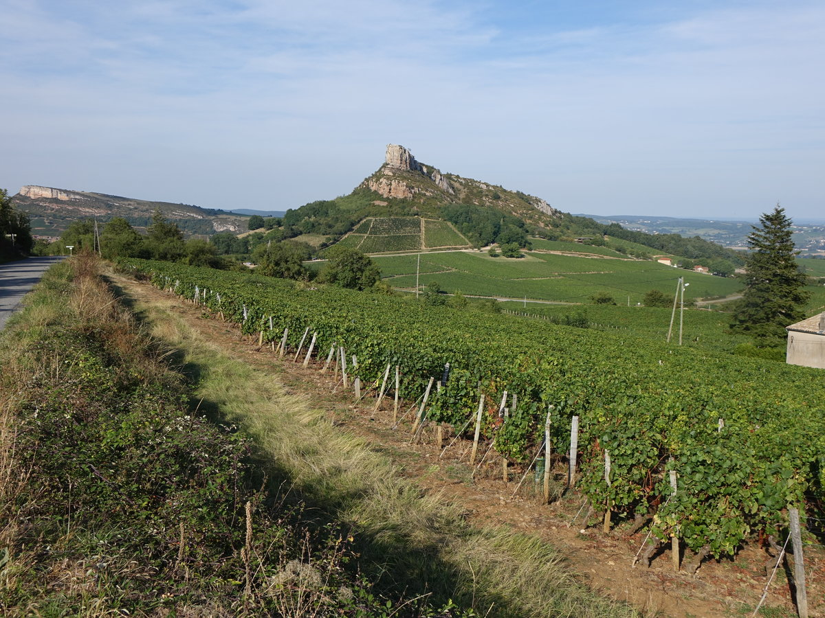 Berg La Roche bei Milly-Lamartine (22.09.2016)