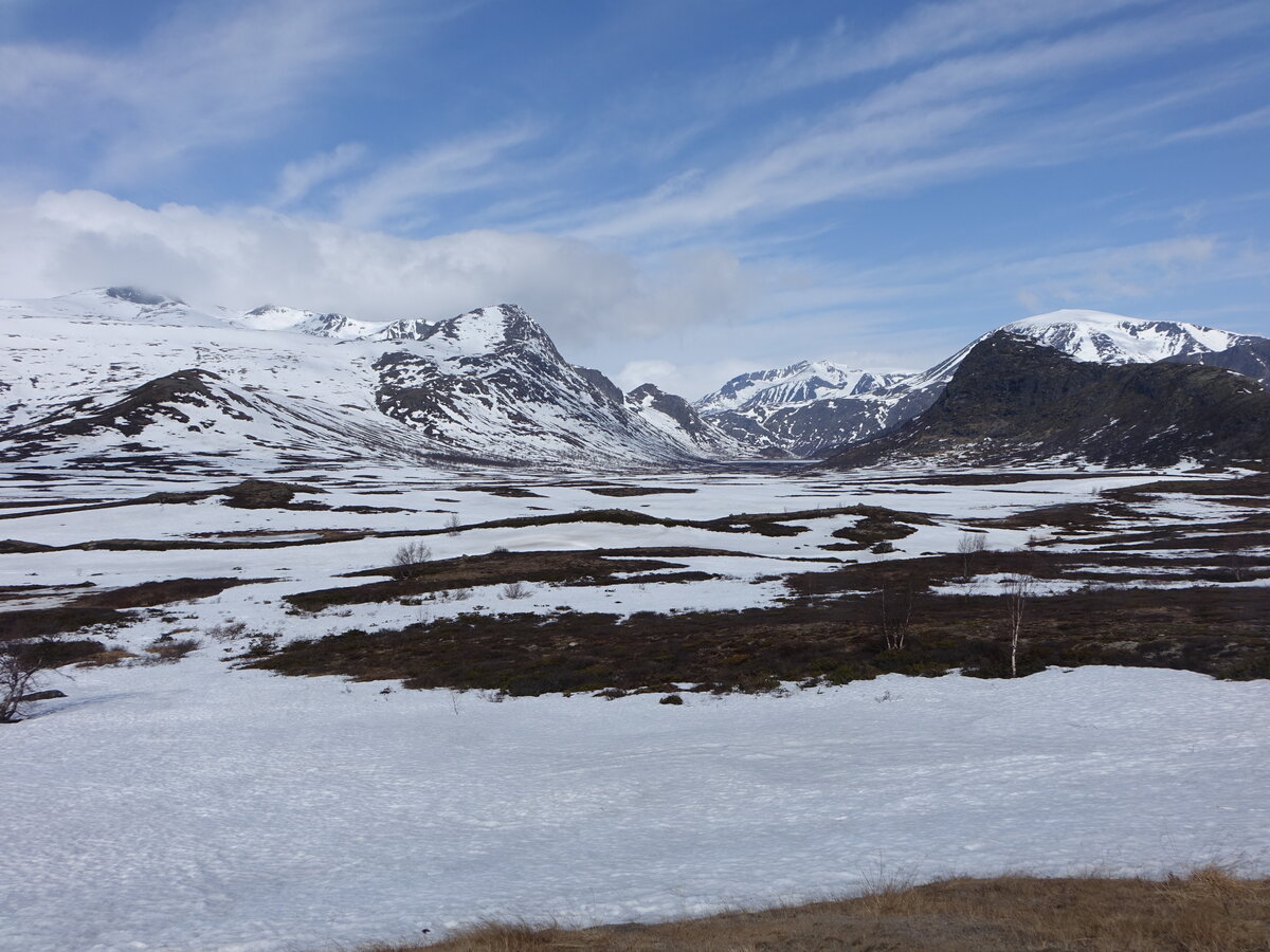 Berge im Jotunheimen Nationalpark, Innlandet (25.05.2023)