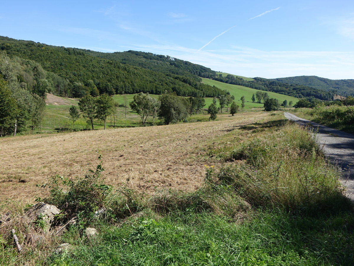 Bergland Ondavská Vrchovina bei Tokajik (31.08.2020)