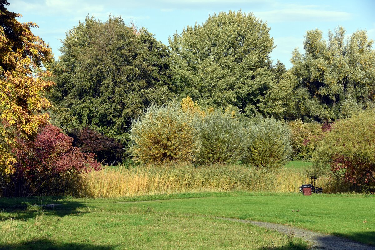 BERLIN, 13.10.2019, im Britzer Park im Ortsteil Britz