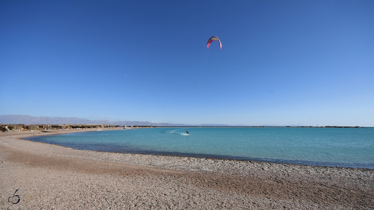 Blick auf den Nationalpark Blue Lagoon. (Dahab, Dezember 2018)