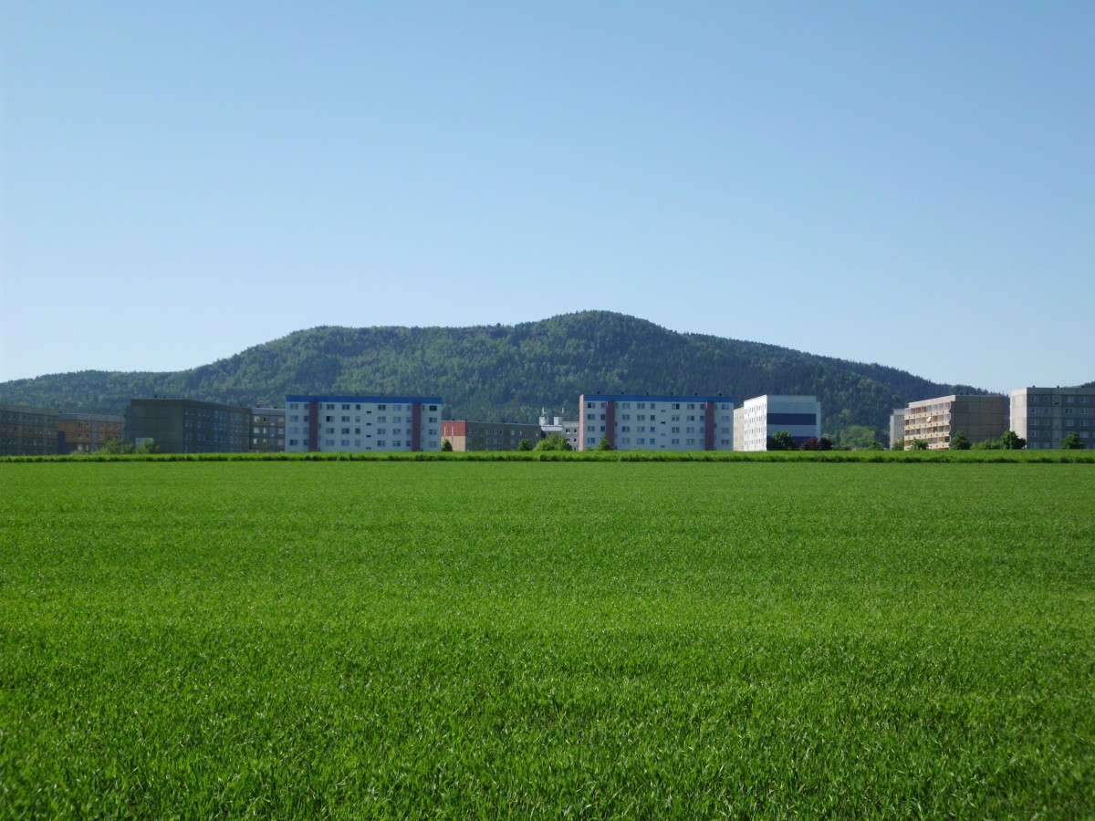 Blick auf den Töpfer bei Oybin am 19.05.2013