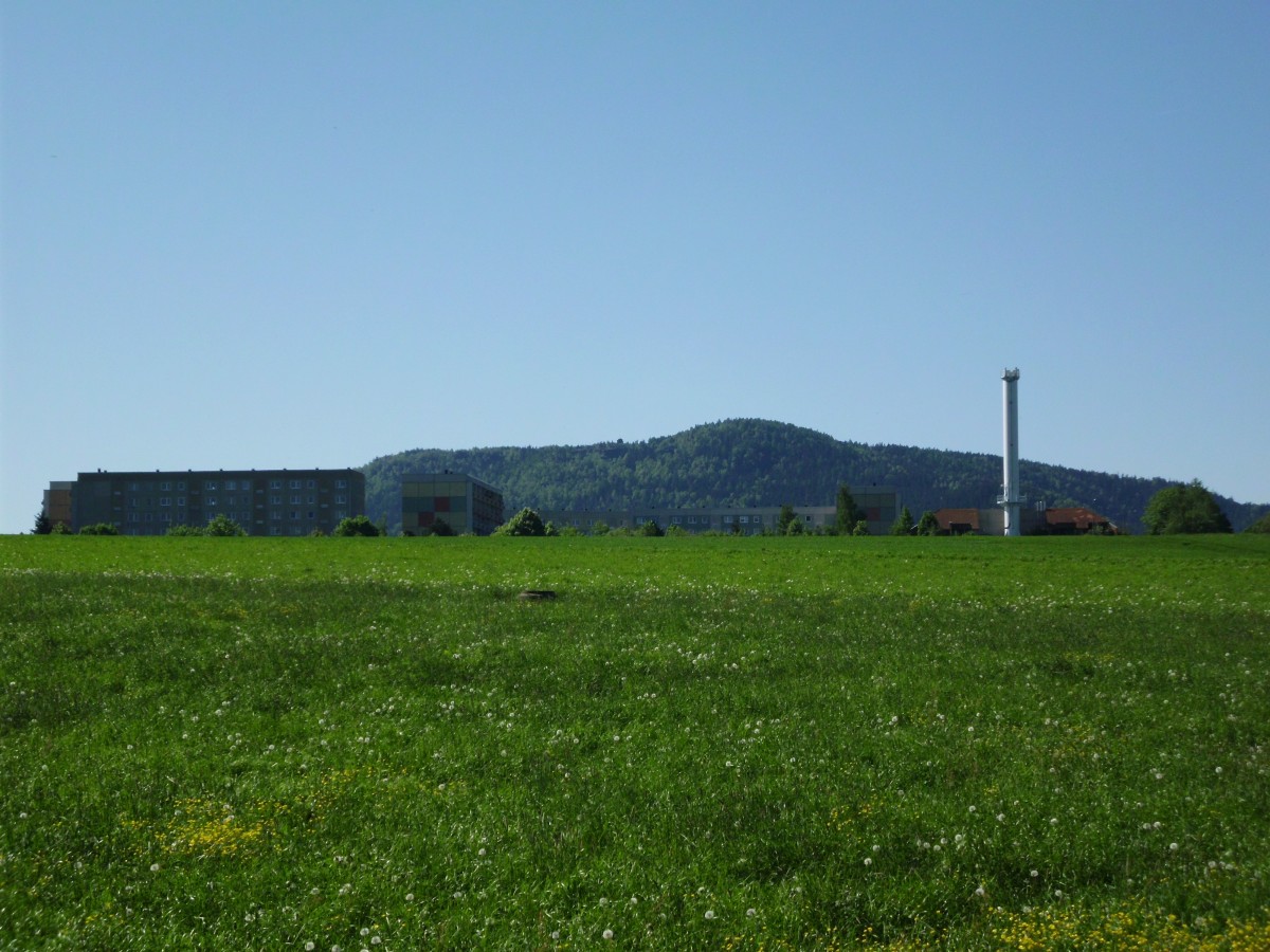 Blick auf den Töpfer in Oybin am 19.05.2013