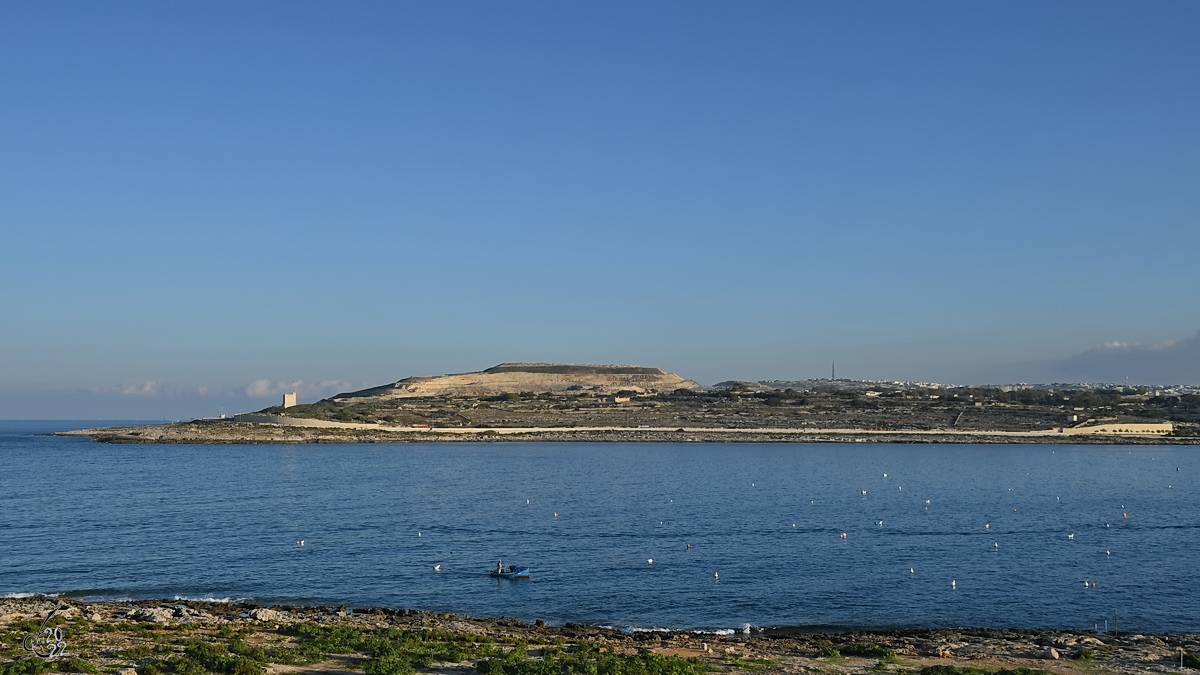 Blick auf´s Mittelmeer. (Malta, Oktober 2017)