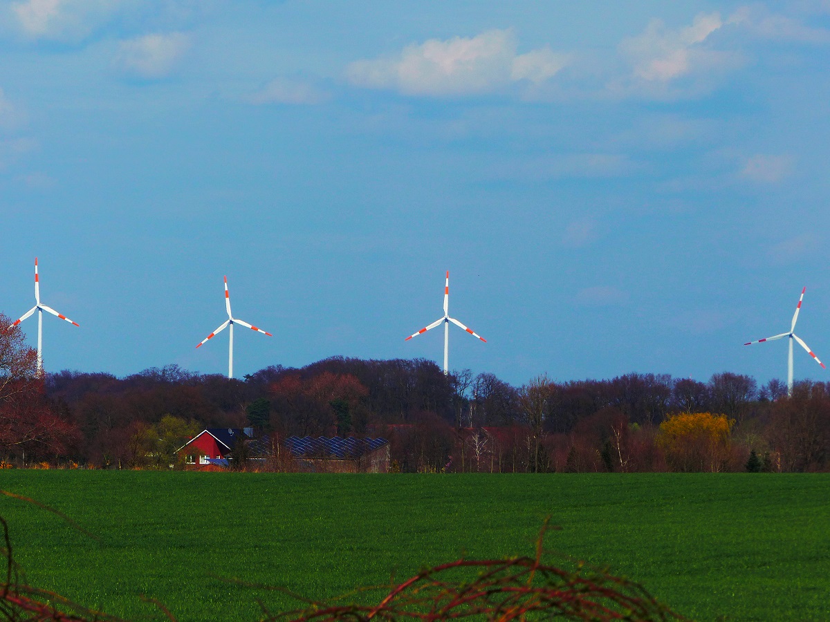 Blick von Hummeldorf nach Holsten (Salzbergen), 30.03.2017