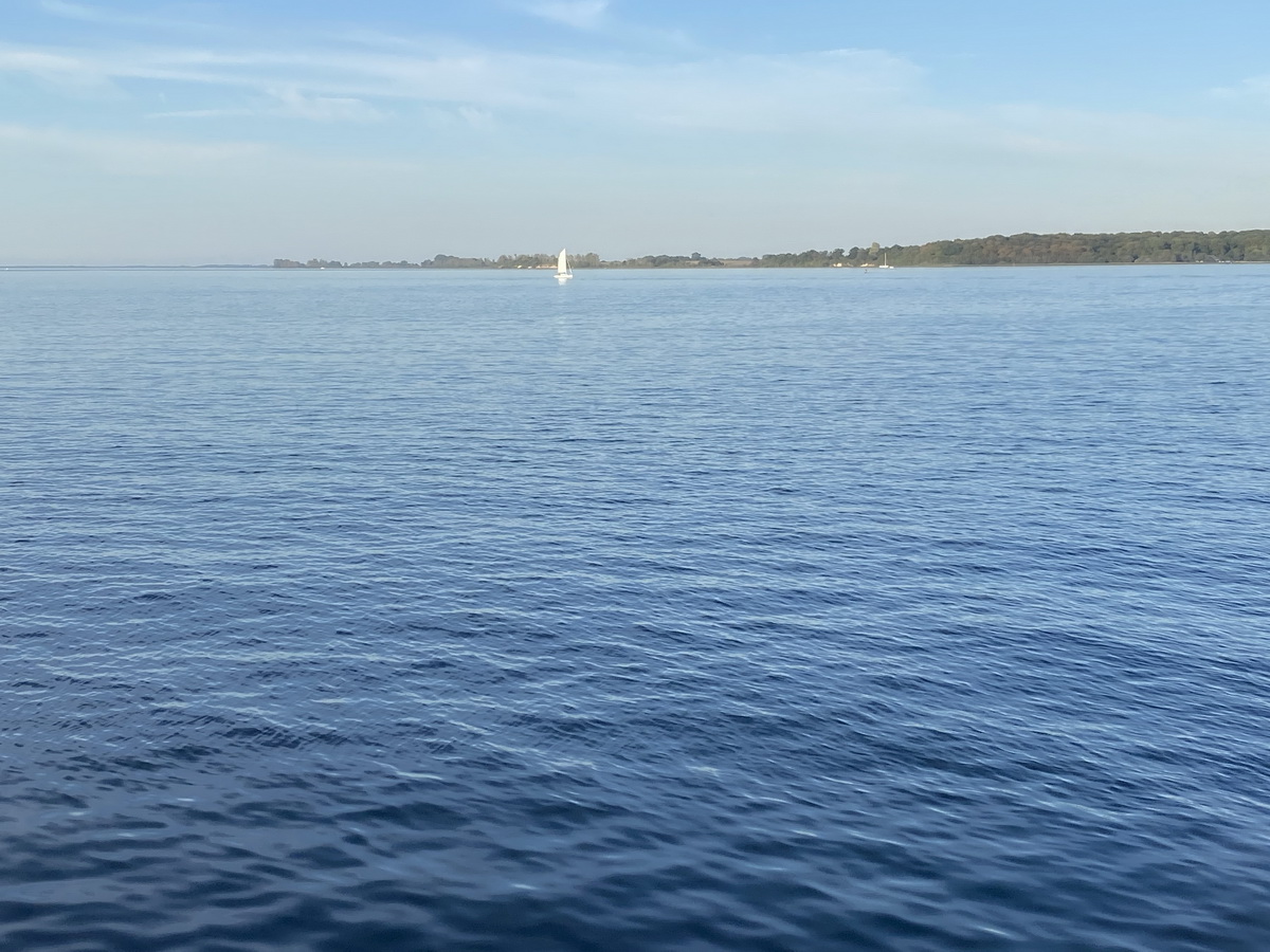 Blick in die Ostsee von Stralsund aus am 21. September 2020.