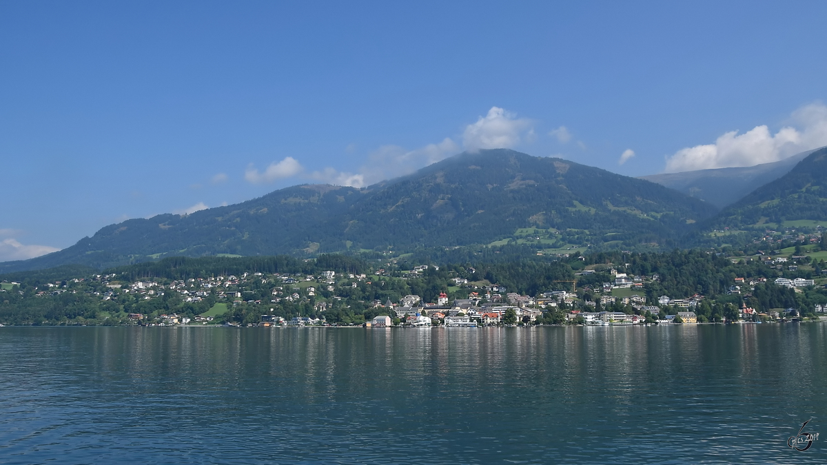 Blick über den Millstätter See. (August 2019)