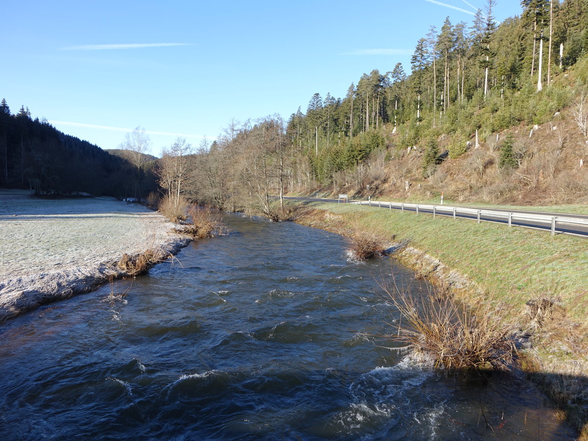 Bregbach im Bregbachtal bei Zindelstein (26.12.2018)