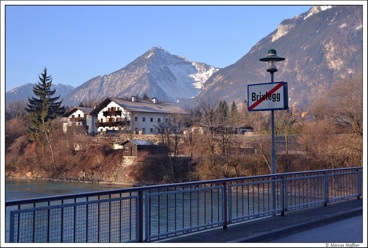 Brixlegg in Österreich am Inn.
Fotografiert am 13. Dezember 2013