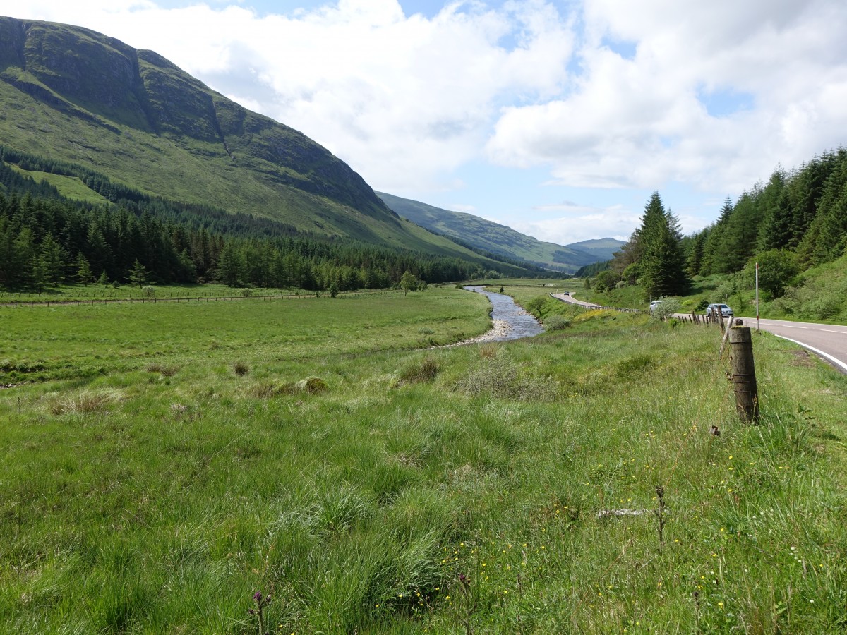 Bruce Hills Mountain mit Dochart River (05.07.2015)