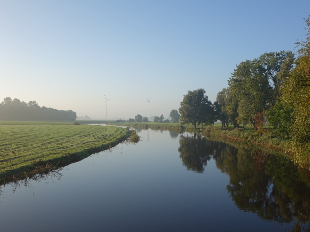 Buttforde, Buttforder Lejde, Landkreis Wittmund (09.10.2021)