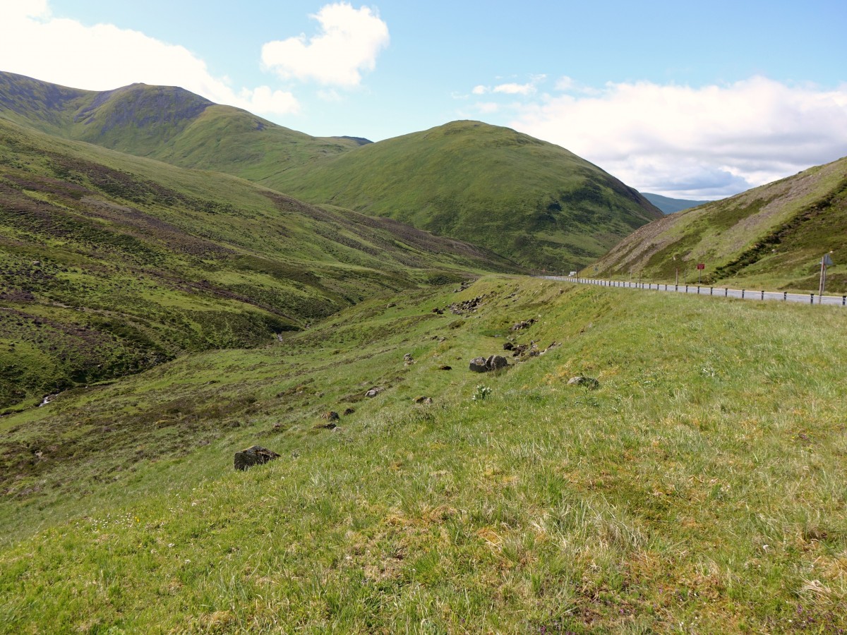 Cairngorms Mountain beim Skigebiet Glenshee (08.07.2015)