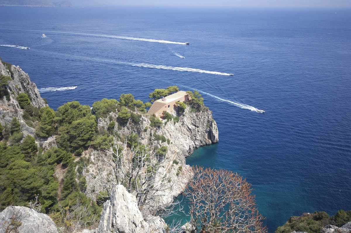 Capri - Villa Malaparte. Aufnahmedatum: 22. Juli 2011.