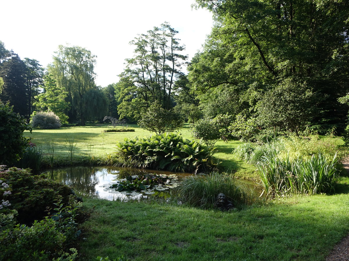 Castolovice, englischer Park im Schloßgarten (29.06.2020)