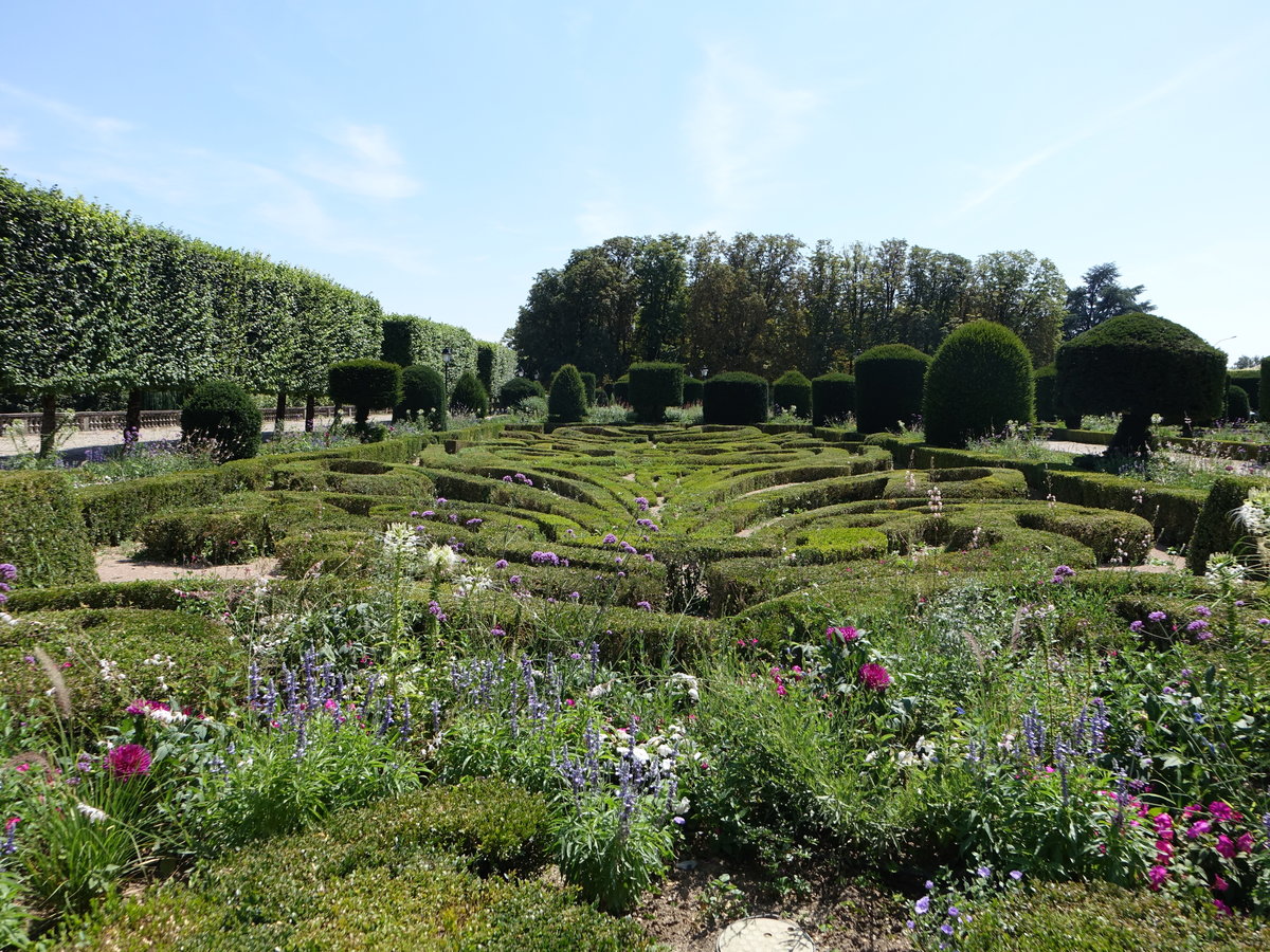 Castres, Garten des Bischofspalastes, angelegt von André Le Nôtre. (30.07.2018)