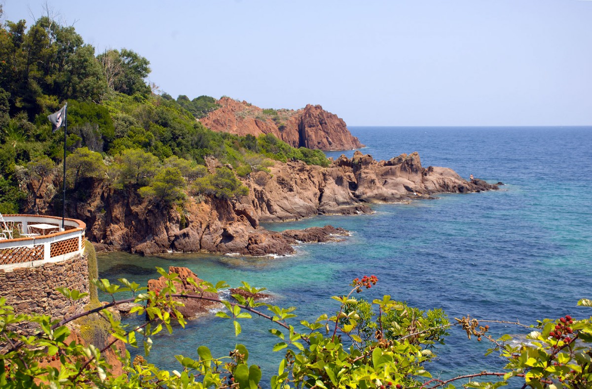 Corniche de l'Estérel - Aufnahmedatum: 21. Juli 2015.