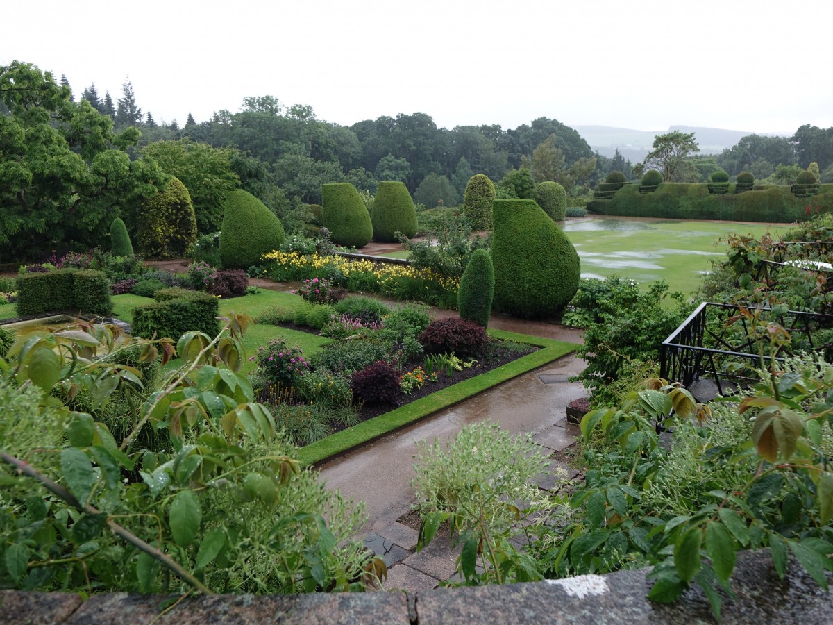 Crathes Garden bei Banchory (07.07.2015)