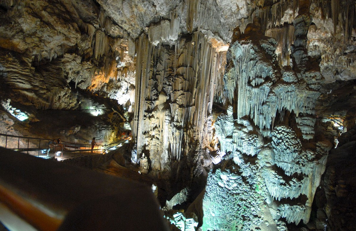 Cueva de Nerja in Andalusien. Aufnahmedatum: 20. Juli 2014.