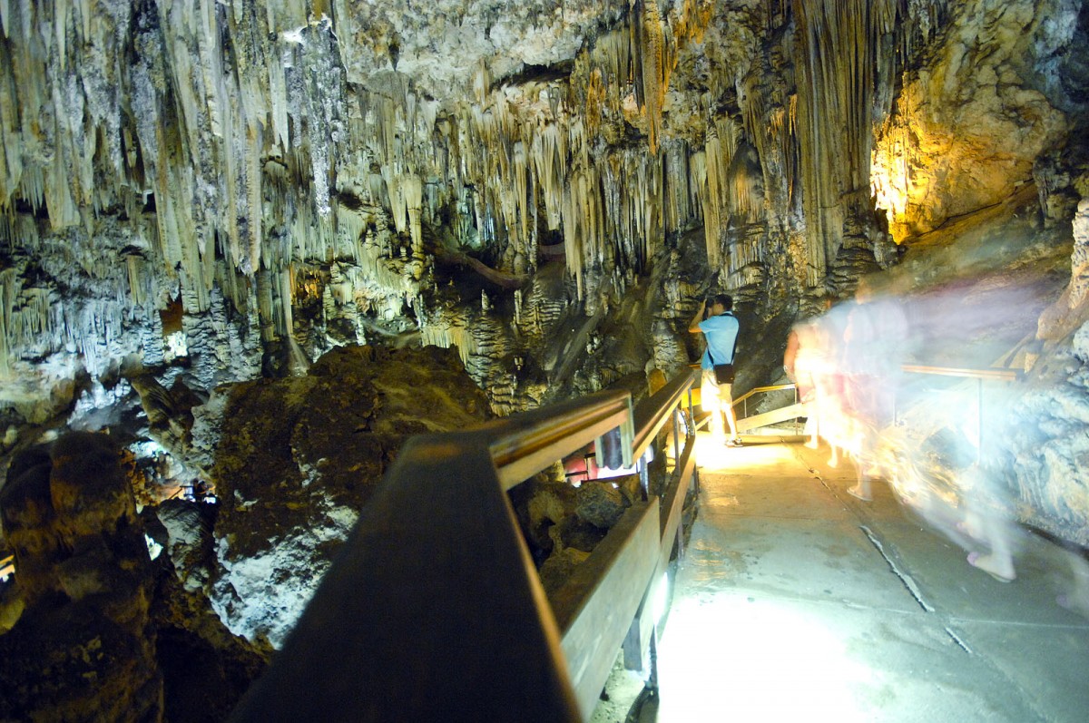 Cueva de Nerja in Andalusien. Aufnahmedatum: 20. Juli 2014.