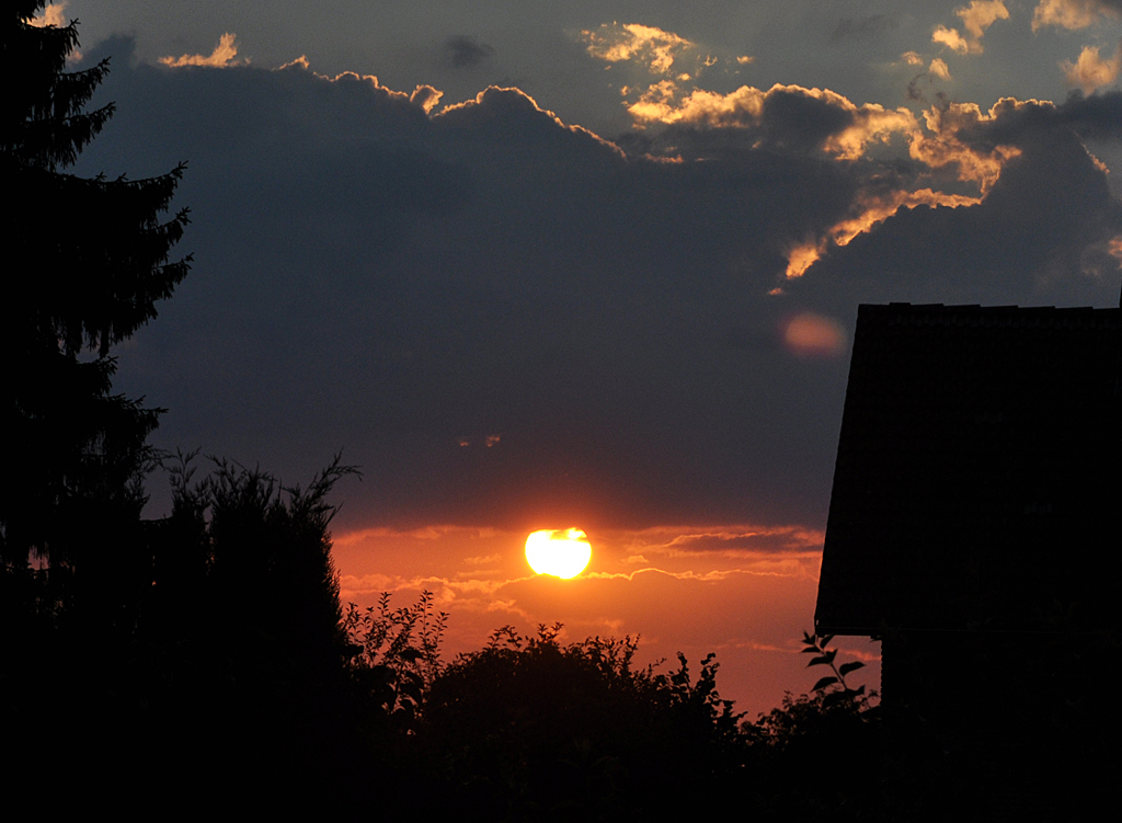 Dmmerungsstimmung bei Euskirchen - 09.08.2013