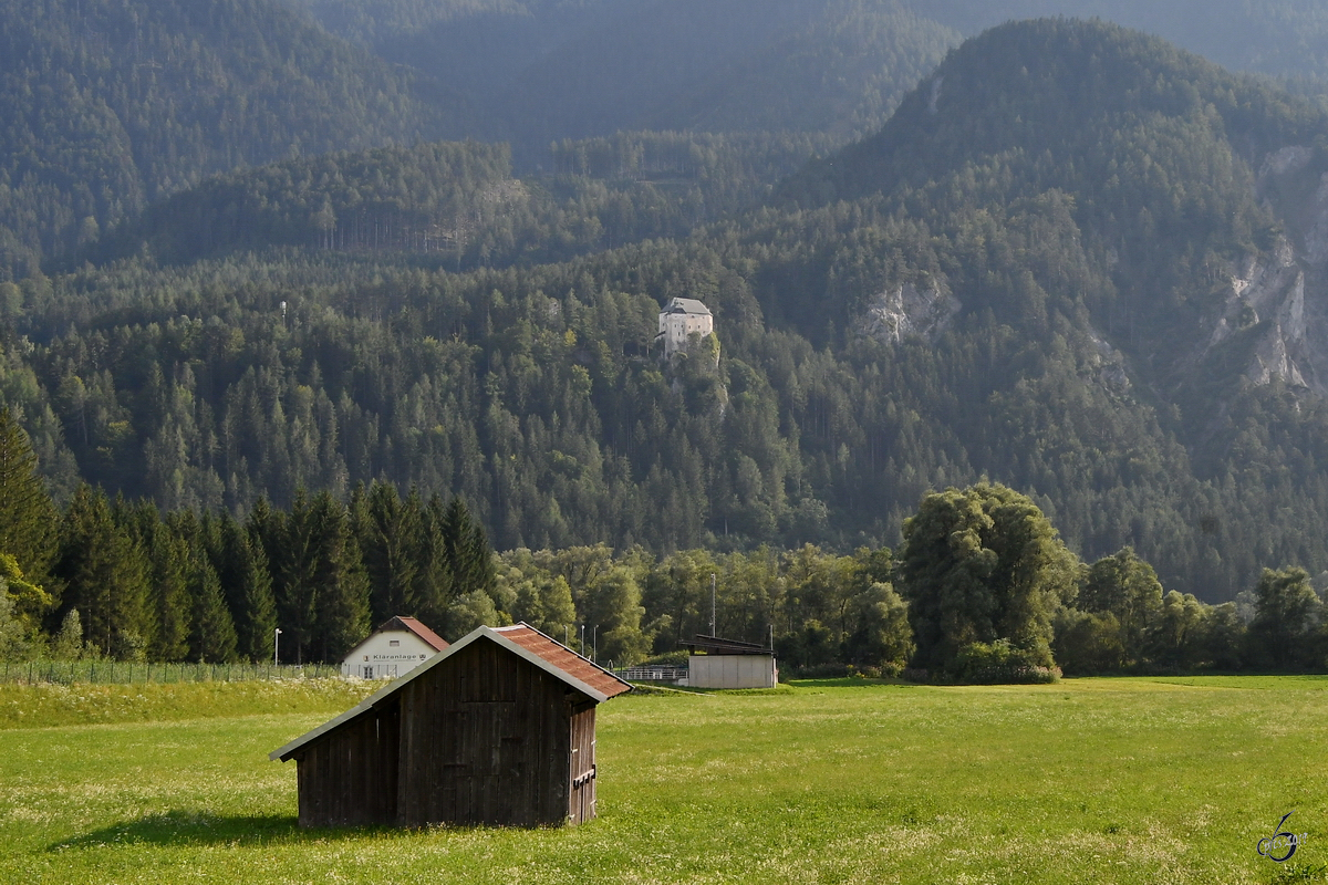 Das Drautal bei Dellach. (August 2019)