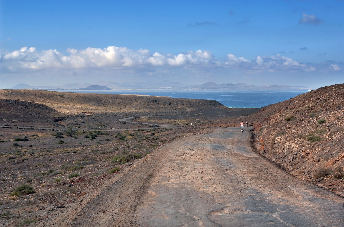 Der Weg von Playa Blanca nach Costa de Papagayo. Aufnahme: April 2011.