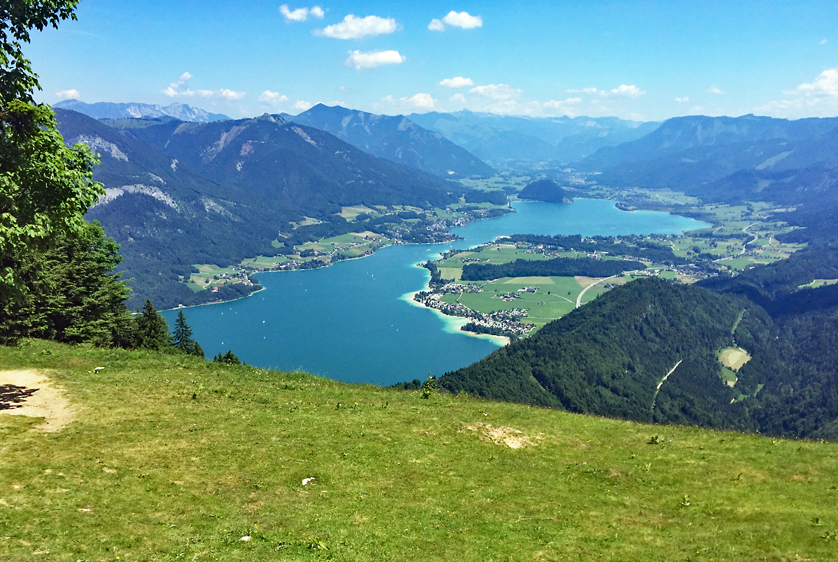 Der Wolfgangsee in Oberösterreich - 15.06.2017