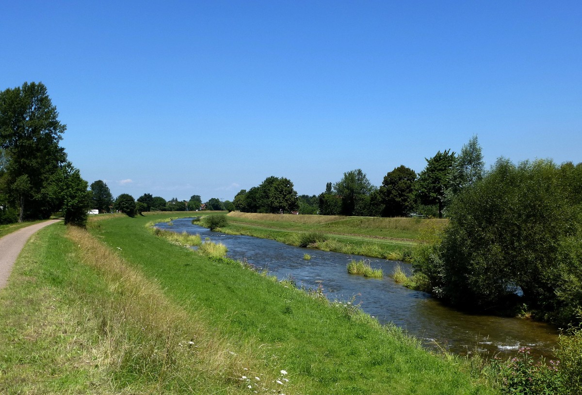 die Elz in der Nhe von Emmendingen, Juli 2014