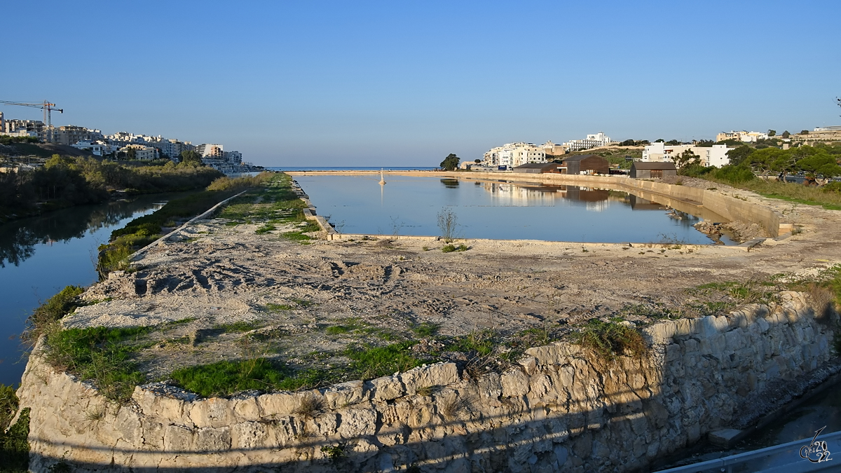 Die Salzpfannen bei St. Pauls Bay. (Oktober 2017)