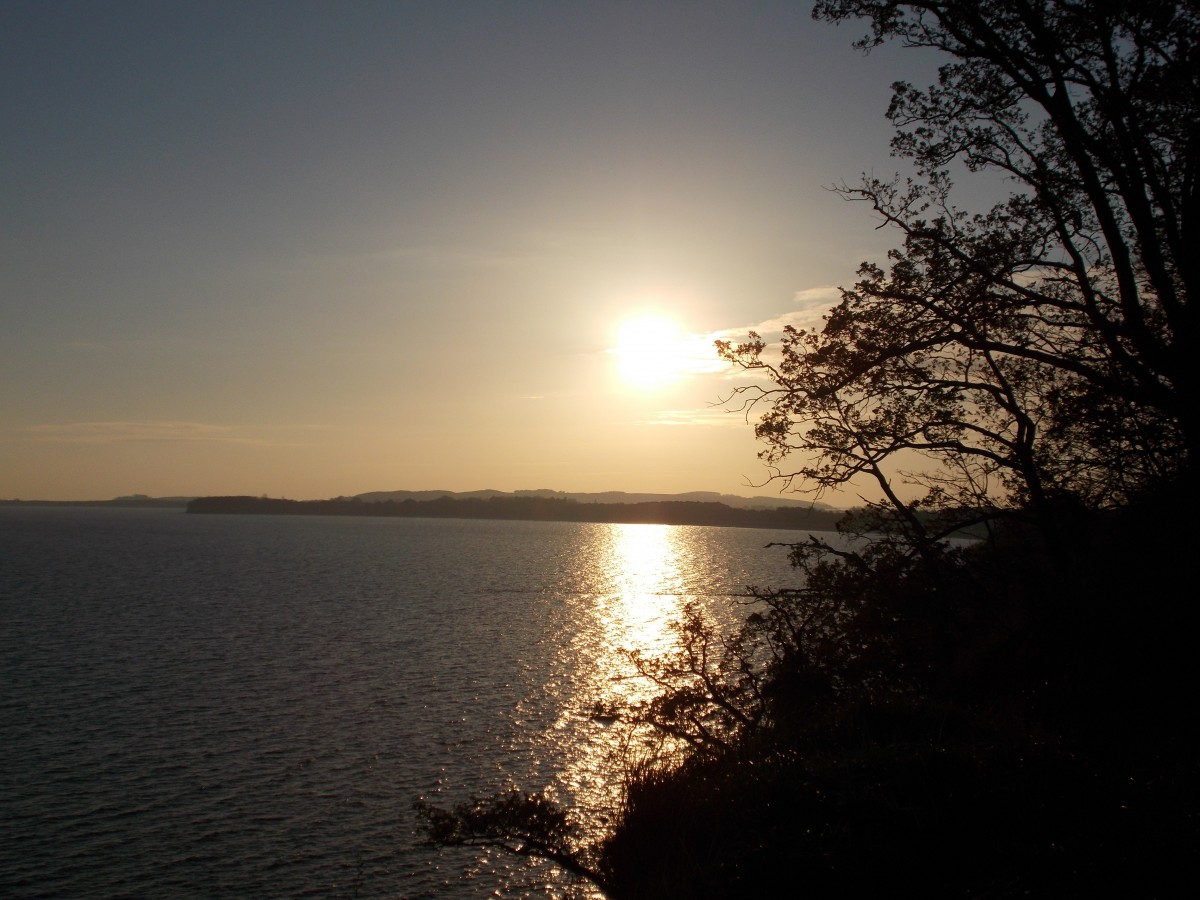 Diesen Blick zum Südpferd hatte ich,am 08.November 2014,vom Nordpferd in Göhren/Rügen aus.