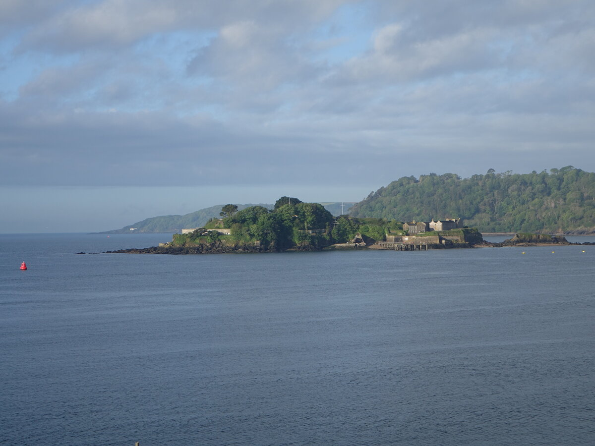 Drakes Island im Plymouth Sound (16.05.2024)