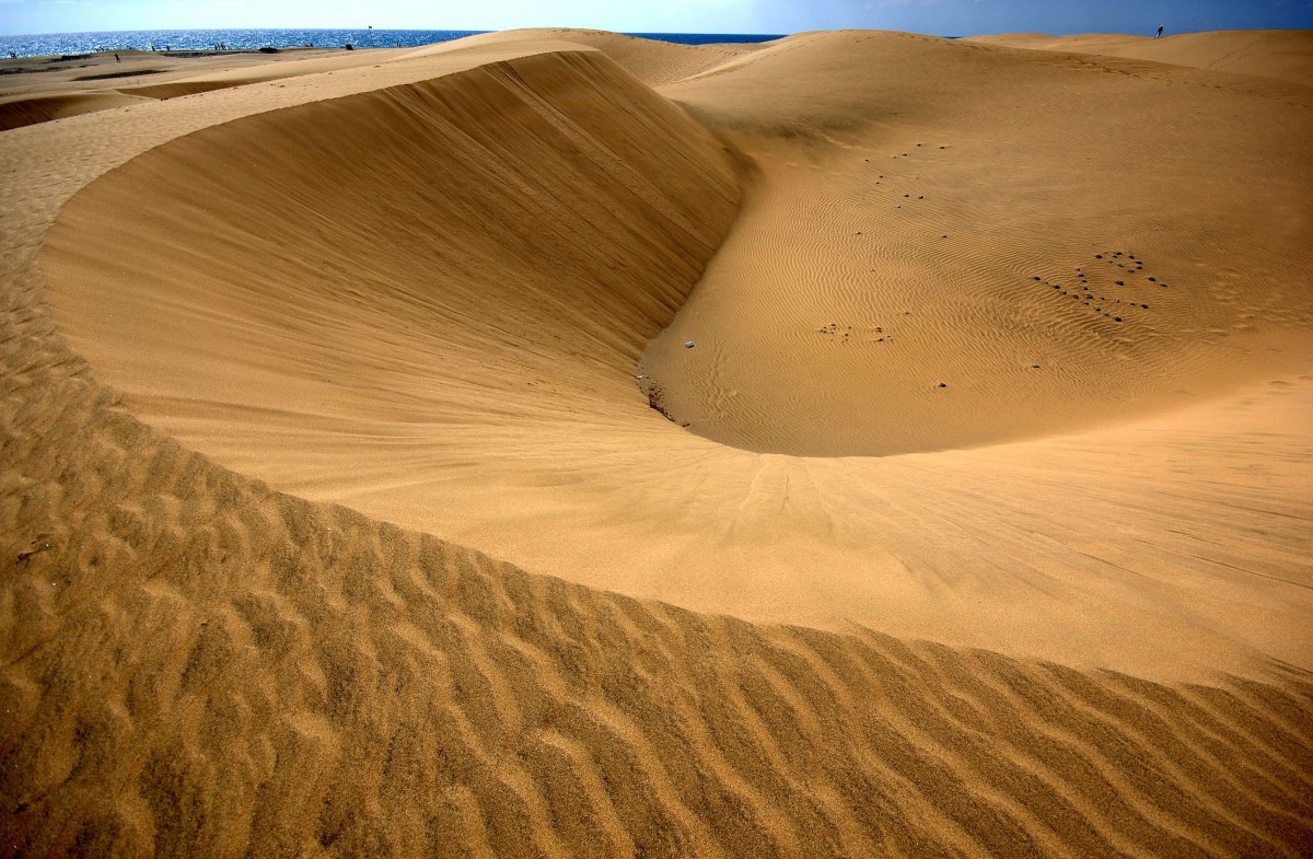 Dunas de Maspalomas - Aufnahme: Oktober 2009.